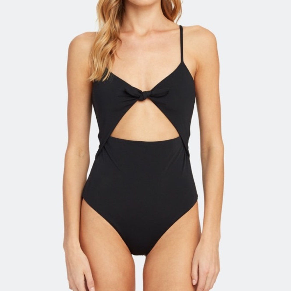 NWOT Black Cutout One Piece
